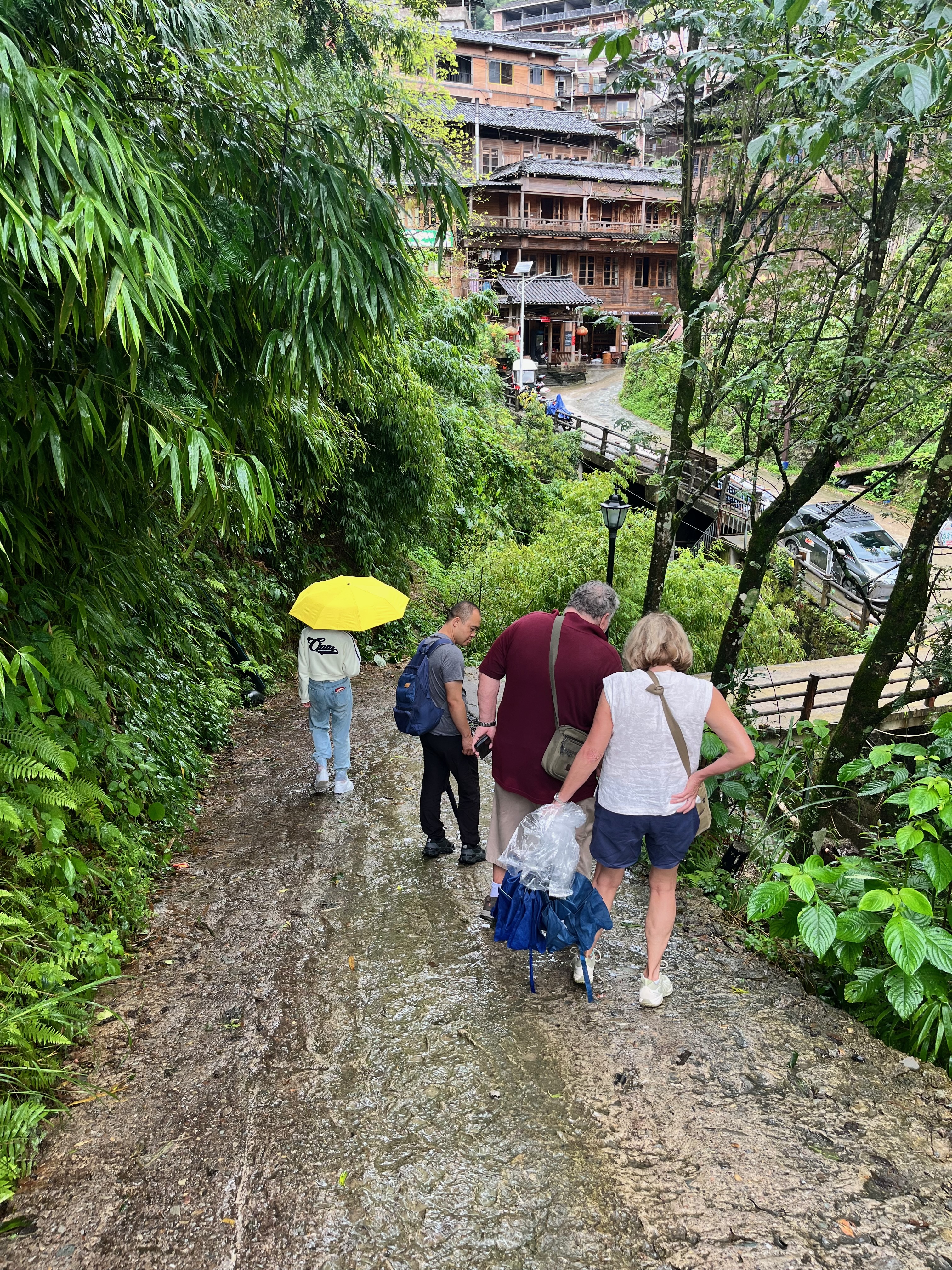 龙脊村落同行现场